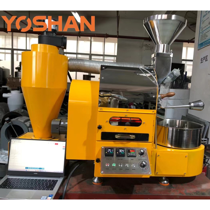 DY-1KG/2 KG Coffee Roaster Green Beans Roasting Machine