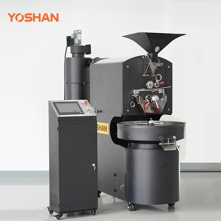 Factory Yoshan 6Kg 12Kg 15Kg Bean Machine Coffee Roaster