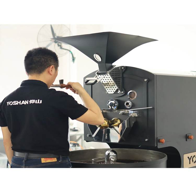 Factory Yoshan 6Kg 12Kg 15Kg Bean Machine Coffee Roaster